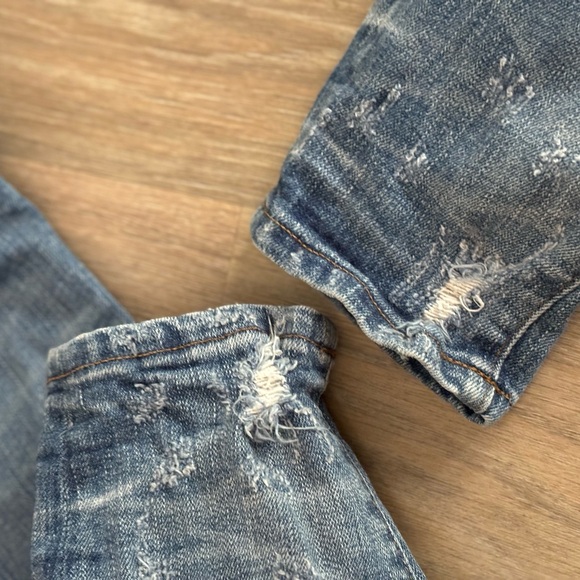 Sz 26 Madewell 9” High-Rise Skinny Jean Destructed Hem Edition - Picture 6 of 10